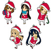 photo of K-On!! Trading Rubber Strap Christmas ver.: Kotobuki Tsumugi