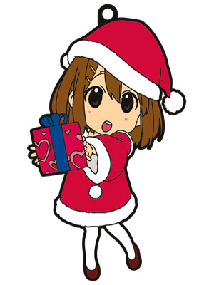 main photo of K-On!! Trading Rubber Strap Christmas ver.: Hirasawa Yui