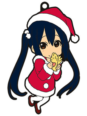 main photo of K-On!! Trading Rubber Strap Christmas ver.: Azusa Nakano