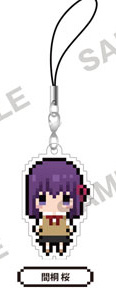 main photo of Fate/stay night [Unlimited Blade Works] PuchiBitto Strap Collection: Sakura Matou