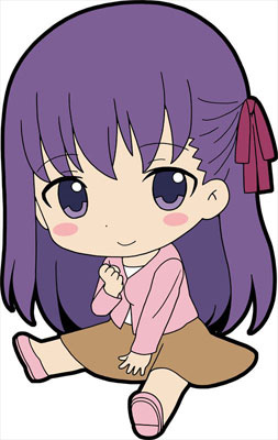 main photo of Fate/stay night UBW Petanko Trading Rubber Strap vol. 2: Matou Sakura