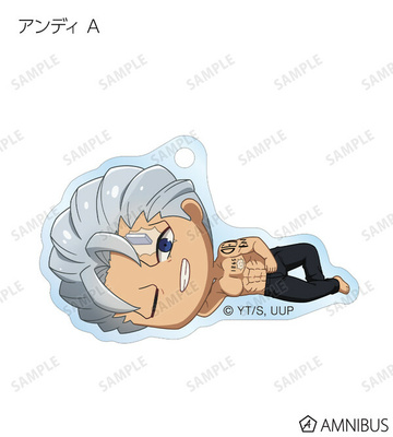 main photo of Undead Unluck Trading Chibikoro Acrylic Keychain: Andy A