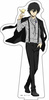 photo of Katekyo Hitman REBORN! BIG Acrylic Stand Black Suit ver.: Hibari