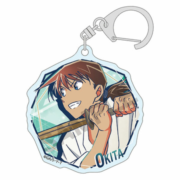 main photo of Detective Conan Trading Acrylic Keychain: Okita